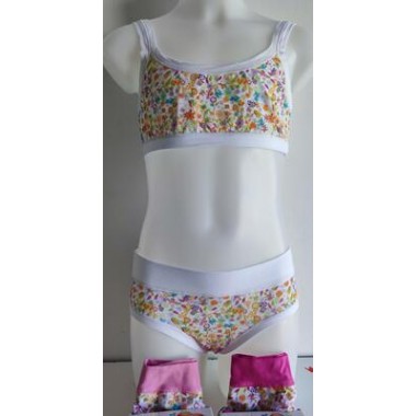 Paquet 6 entièrement coordonné Bambina BB508+B2205 - EMY BIMBA