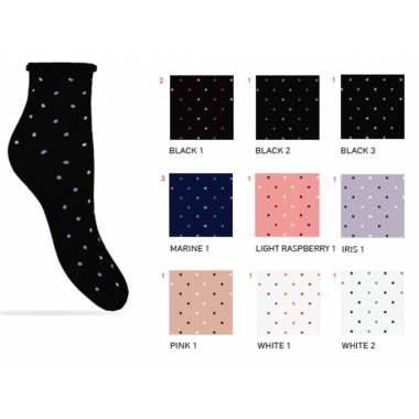 Packaging 12 pairs Women's short socks URBAN - ENRICO COVERI