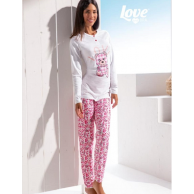 Women's pyjamas 61499 - LOVE AND BRA
