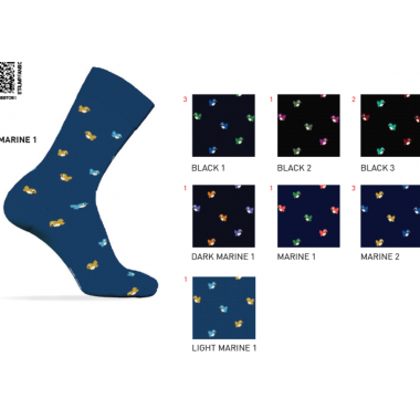 Pack 12 paires Chaussettes courtes Man DYNAMIC LINE - ENRICO COVERI