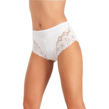 Paquet de 6 tailles hautes avec dentelle 792 SLIP CONTENITIVO - JADEA