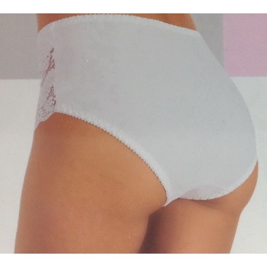 Paquet de 6 tailles hautes avec dentelle 792 SLIP CONTENITIVO - JADEA