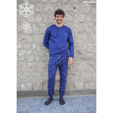 Pijamas de hombre Serafino Interlock 23U00004 - KISSIMO