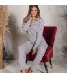 Women's pajamas Open Interlock 23D20001 -Ja- KISSIMO