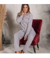 Women's pajamas Open Interlock 23D20001 - KISSIMO