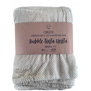 COPERTA 2 PIAZZE  200X230 BUBBLE - LOVELY HOME