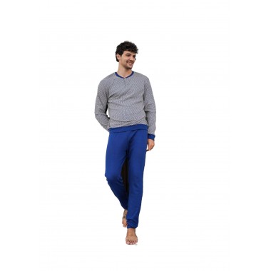 Herren Pyjamas Serafino Interlock 23U00012 -Ja- KISSIMO