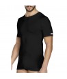 Confezione 3 T-shirt Uomo in cotone paricollo colore bianco nero PCU 100 - Pierre Cardin