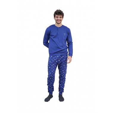 Pijamas de hombre Serafino Interlock 23U00004 - KISSIMO