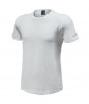 3 Camiseta Hombres Crew Neckline Cotton Elastic Color Negro y Blanco B2Y570 - Navigate