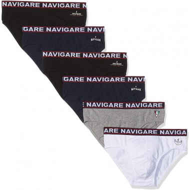 Pack 6 Assorted men's briefs B2Y324 - Navigate