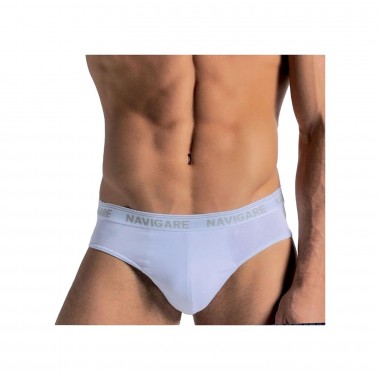 Pack 6 Men's Slip White and Black B2Y574E - Navigate