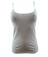 Women's Top Glossy Scotia Thread Colors Black and White 127 - Egi