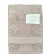 Pair of bath towels 1+1 in 100% cotton 550 gr handicraft processing I COORDINABILI