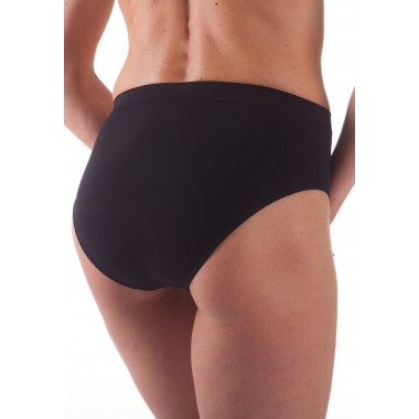 Pack 3 Damen Brief Midi High Life Mikrofaser in Naturweiß Farbe 025 - schön