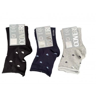 Pack 12 paires Chaussettes courtes chaudes taille seulement Elisa - Enrico Coveri