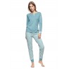 Pyjama féminin Serafino Interlock 96416S - LAURA BIAGIOITTI