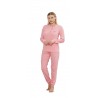 Frauen Pyjamas Serafino Baumwolle 24D91012 -Ja- KISSIMO