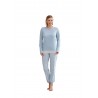 Women's pyjamas Serafino Cotton 24D21000 - KISSIMO