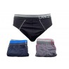 Pack 6 Men's cotton briefs assorted colors LS424242 - Lancetti