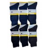 Pack 6 Paare Court Socken Mann Draht aus Schottland Farben schwarz und sortiert dunkel 310/1 - CIOCCA