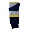 Pack 6 Paare Court Socken Mann Draht aus Schottland Farben schwarz und sortiert dunkel 310/1 - CIOCCA