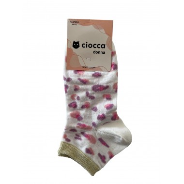 Pack 6 paires Chaussettes de cour Femme coton art. 010/2 - CIOCCA