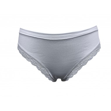 Pack 6 Slips en coton taille haute femme KS523- KISSIMO