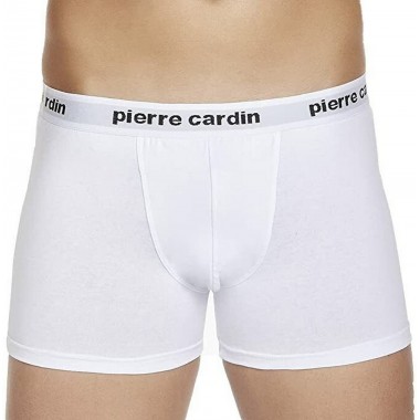Confezione 3 Boxer uomo elastico esterno colori bianco nero assortito in cotone PCU 104 - Pierre Cardin
