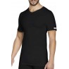 Pack 3 camisetas Man v-neck fibra mezclada PCU negro 101 - Pierre Cardin