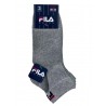 Multipack 3 pares Deportes unisex algodón corto gris negro y azul F9300 - Fila