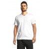 T-shirt Men's half sleeve V-neck white cotton 6048 - Umbro