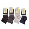 Pack 12 pairs Women's short warm cotton socks size unique Mara - Enrico Coveri