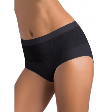 Multipack 3 Women's Culotta Setified Mixed Fibers Black and White 311759 - Intimidea