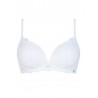 Soutien-gorge push up sans couleurs rigides blanc noir et luxe 5011 - Infiore