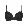 Push up bra without rigid colors black white and luxury 5011 - Infiore