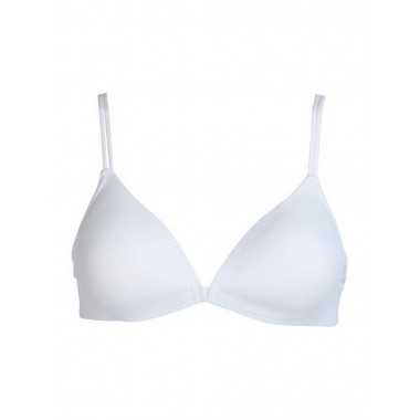 Triangle bra padded without rigid black and white Avocado - Infiore