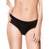 Midi Briefs Mid-Height Live Cut and Reverse Extra Color Black and Naked Extra - Lormar