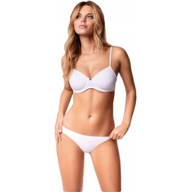 Soutien-gorge amovible de couleur noire et blanche préformée 2003 - Infloreum