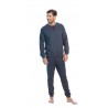 Men's pyjamas Serafino Cotton 24U11004 - KISSIMO