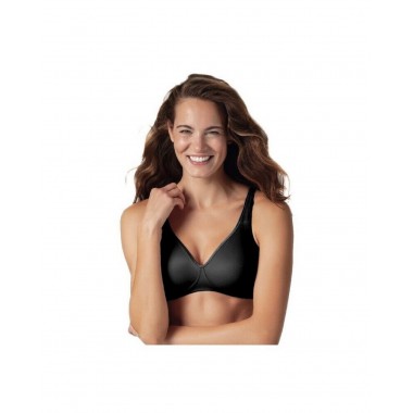 Reggiseno coppa c senza ferretto colori nero bianco e skin Stile - Sollievo