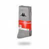 Multipack 3 paires chaussettes homme tennis court couleurs blanc, noir et gris melange K002 - Kappa