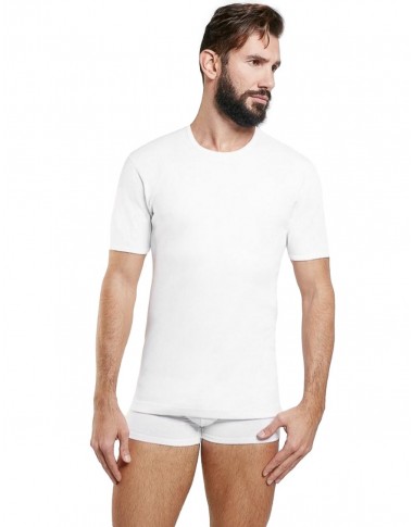 T-shirt Man Interlock Col...