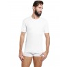 Camiseta hombre interlock cuello redondo color blanco TC110 - Nottingham