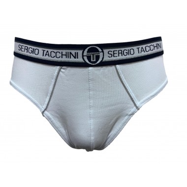 Pack 6 Men's Slip White and Assorted 9001 - Sergio Tacchini