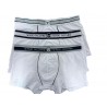 Confection 6 Boxer men's cotton bielastic white color with assorted elastic 9000 - Sergio Tacchini