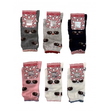 Packaging 6 Long socks Baby Mixed Fiber Lolly Baby - Enrico Coveri