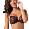 Bra push up cup b color white and black Elodie - Love and Bra