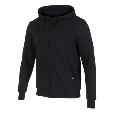 men's hoodie full zip colors black and gray 102109 Jungle - Joma