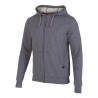 men's hoodie full zip colors black and gray 102109 Jungle - Joma